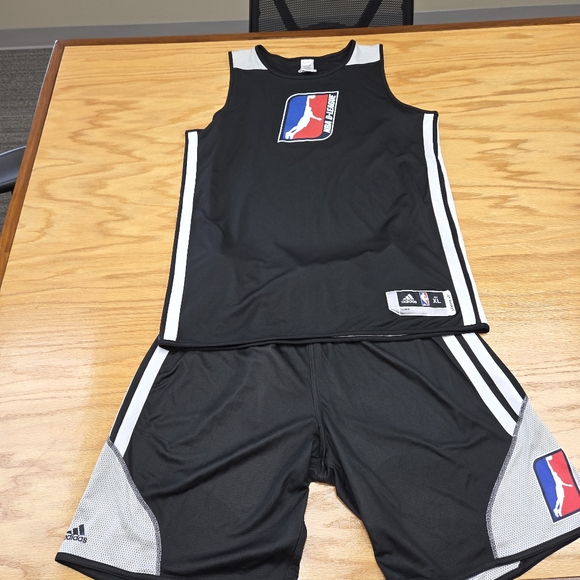 Adidas NBA D League NBDL G League Uniform XL Long Length Reversible - Picture 1 of 11